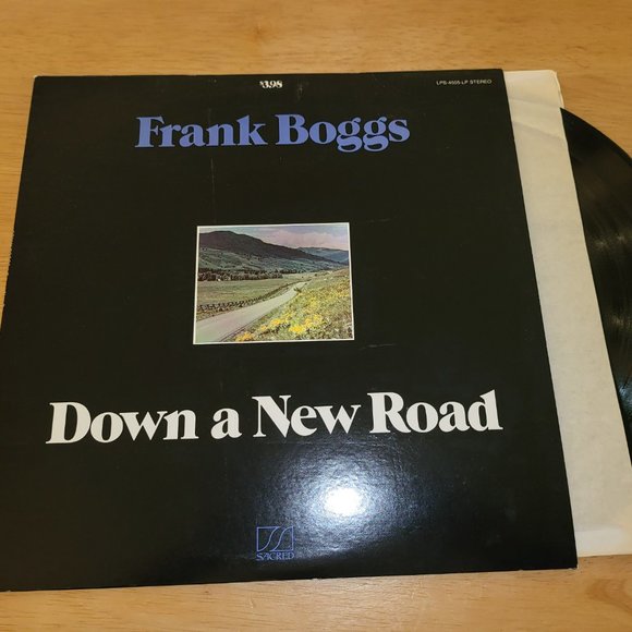 FRANK BOGGS Down A New Road LP 1973 Sacred LPS-4505 Signed Folk Gospel LP2 - Picture 3 of 13